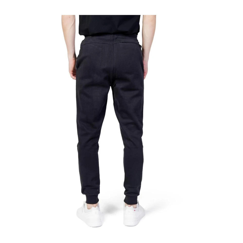 U.s. Polo Assn. Zwarte katoenen sportbroek Black Heren