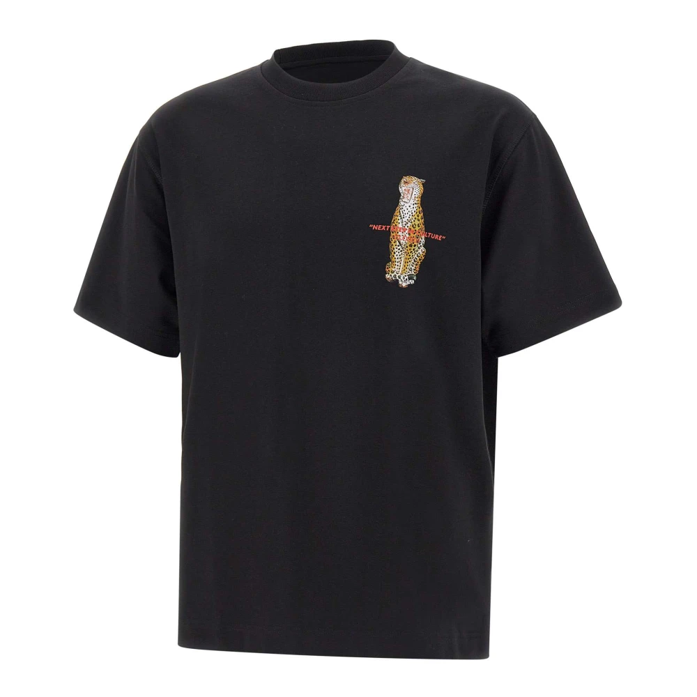 Closed Zwarte Katoenen Trui met Logo Black Heren