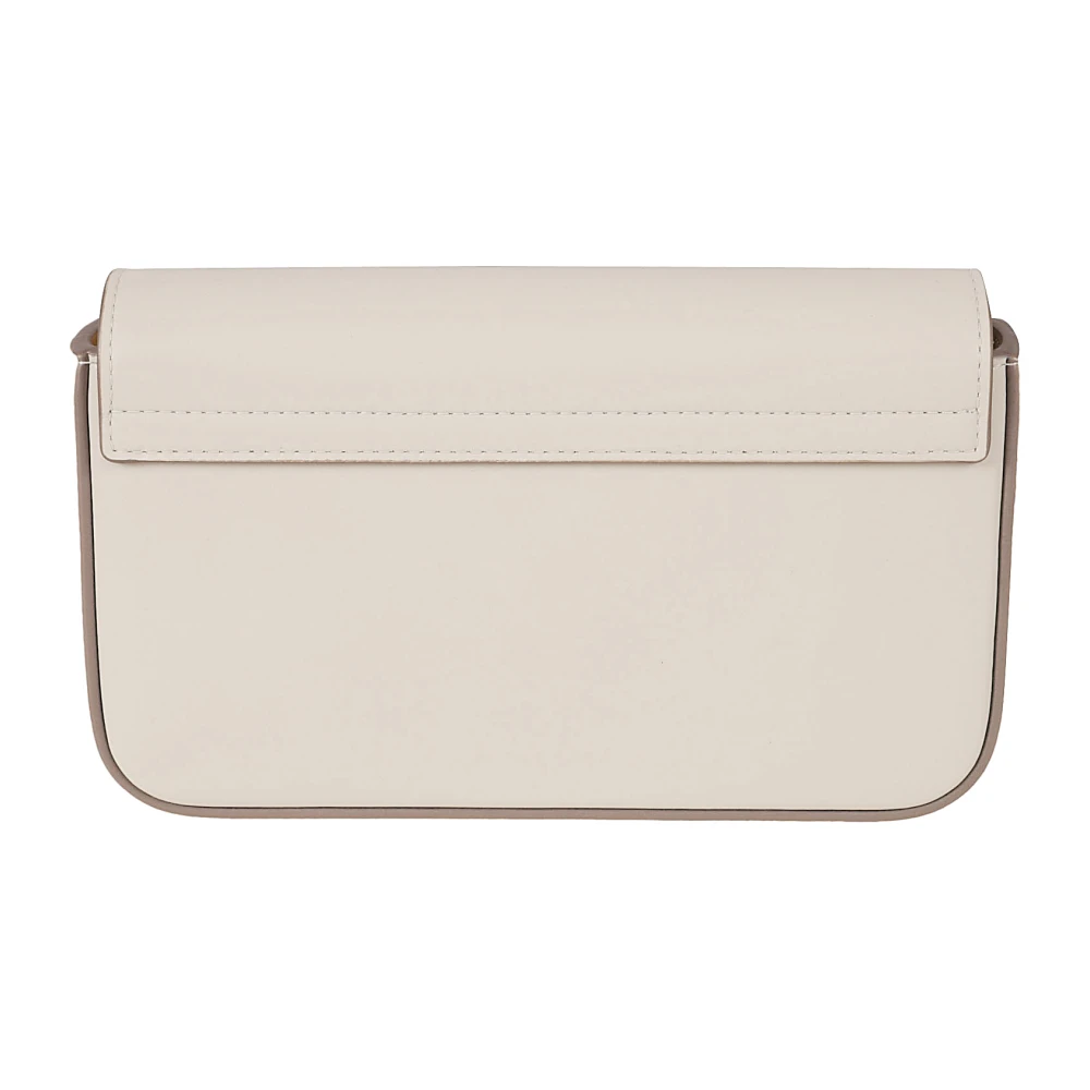TOD'S Witte Mini Tas met Kettingband White Dames