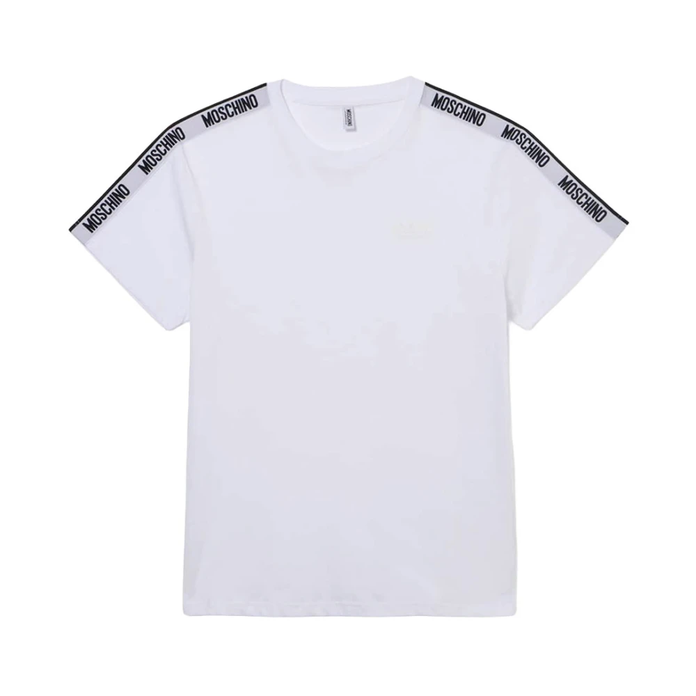 Moschino Herren Weiß T-Shirt