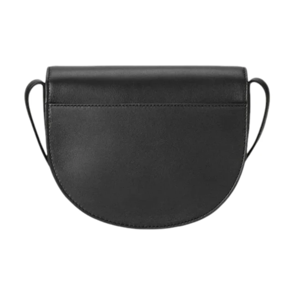 Ralph Lauren Dames Schoudertas Leer Stijlvol Model Black Dames