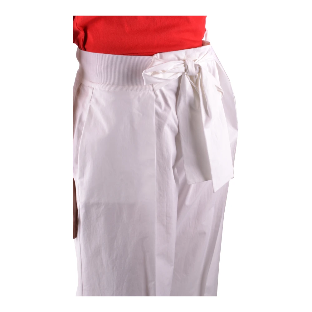 pinko Trousers White Dames