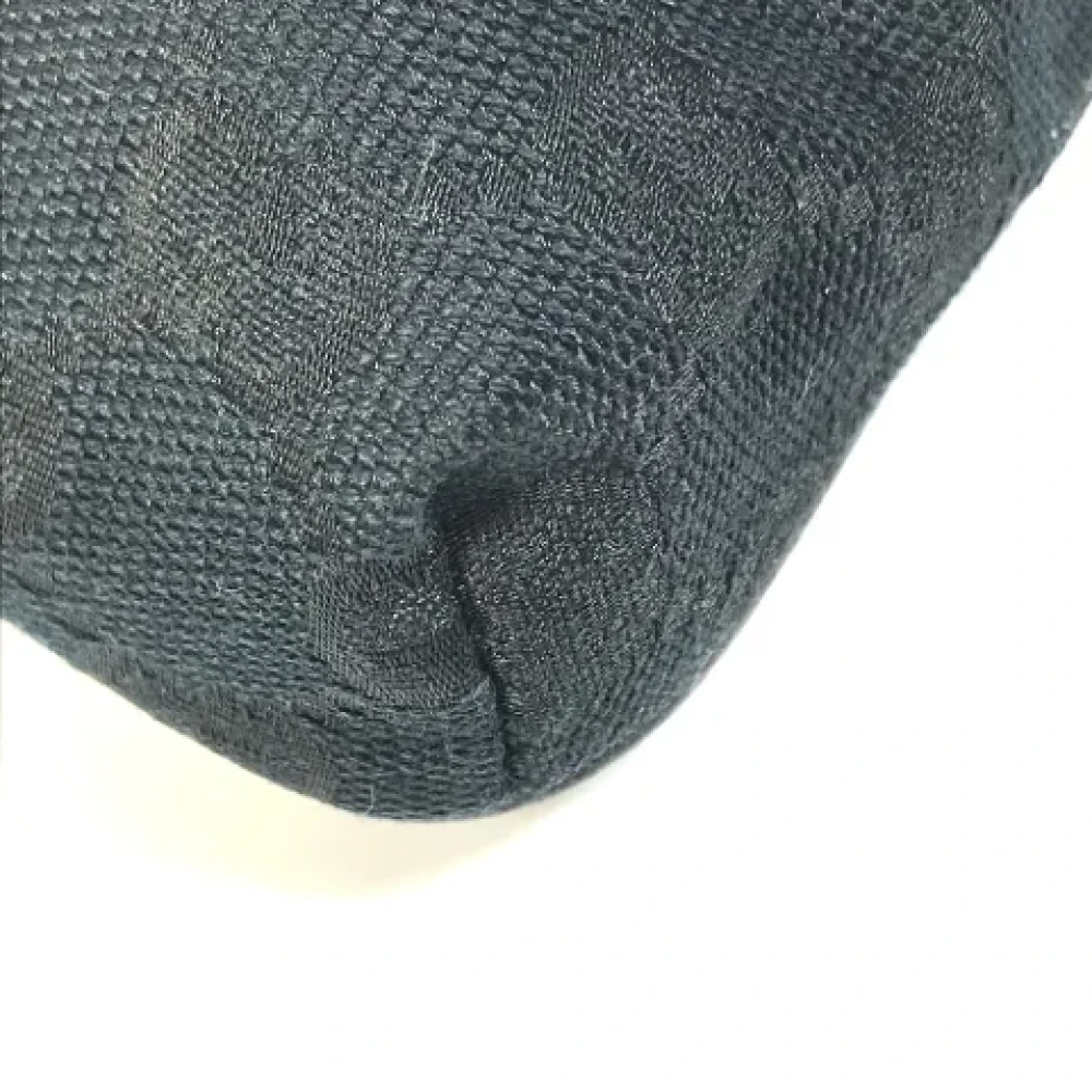 Gucci Vintage Pre-owned Canvas gucci-bags Black Heren
