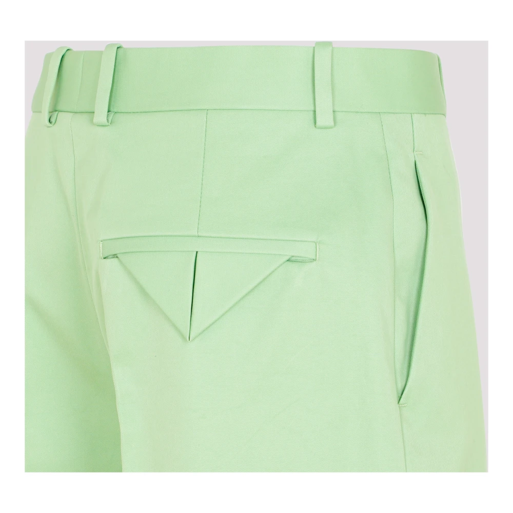 Bottega Veneta Wide Trousers Green Dames