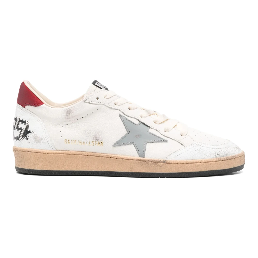 Golden Goose Men's White Sneakers, 11 Uk, Ball Star Trainers