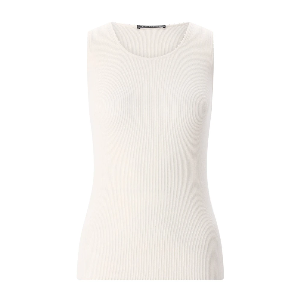 Luisa Cerano Women's Beige Round-Neck Knitwear - Round-Neck Knitwear - Xl - Knitwear