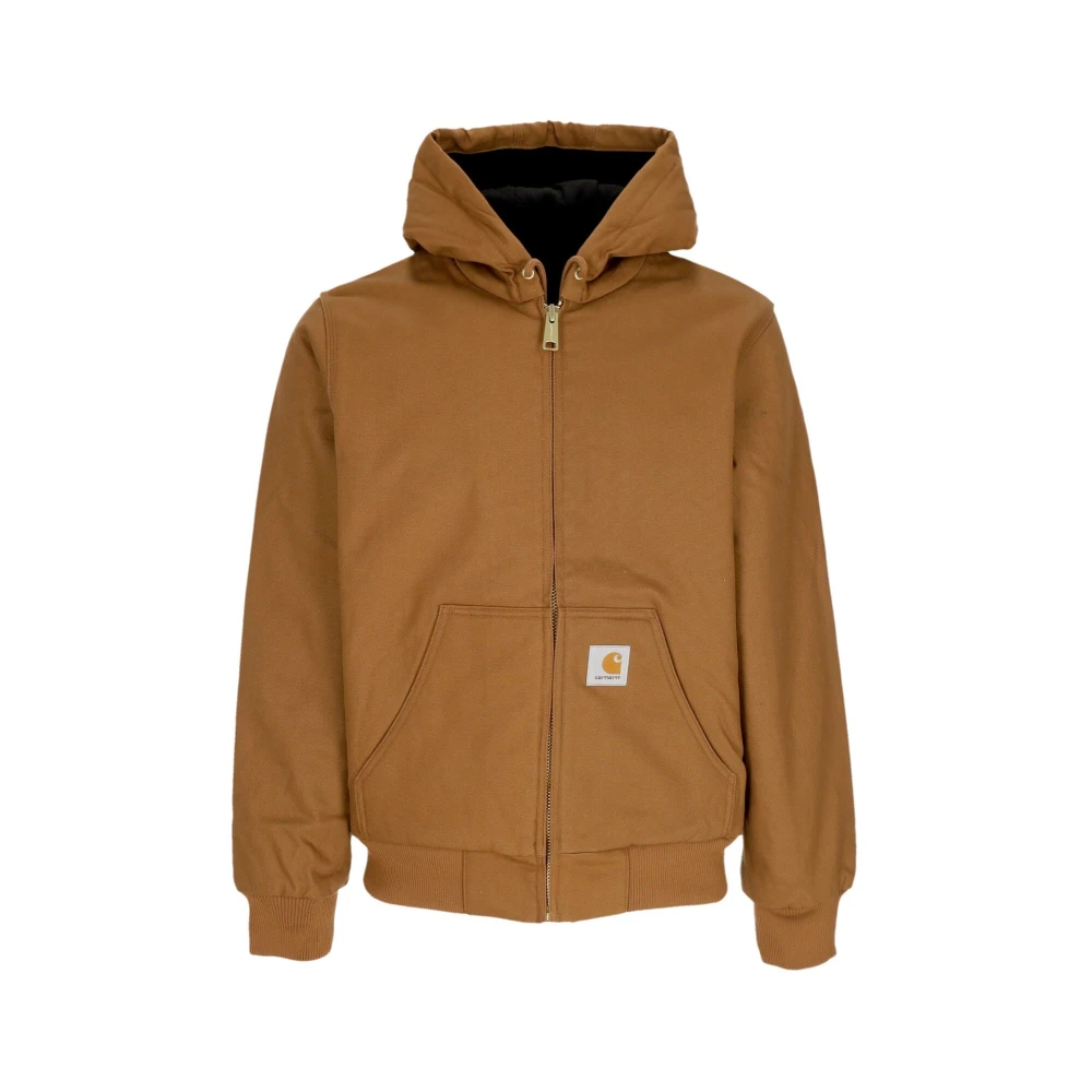 Carhartt Wip Uomo Marrone Giacca Active Rigida