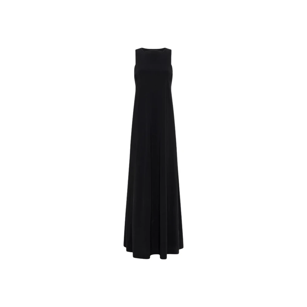 Rrd Women's Black Surflex Light B Side Dress - Maxi Dresses - L - Dresses