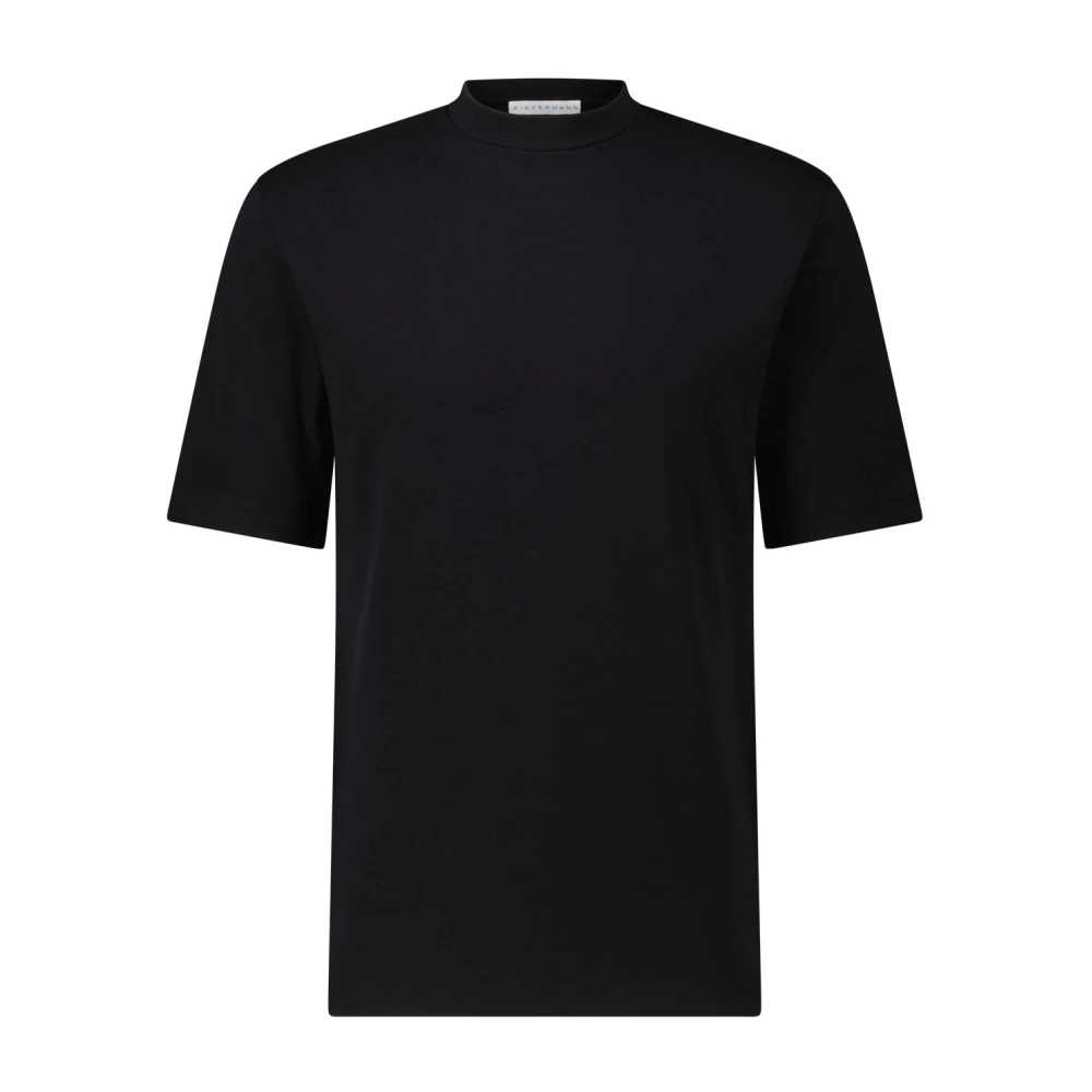Kiefermann Katoen Paddys T-Shirt Stijlvol Comfort Black Heren
