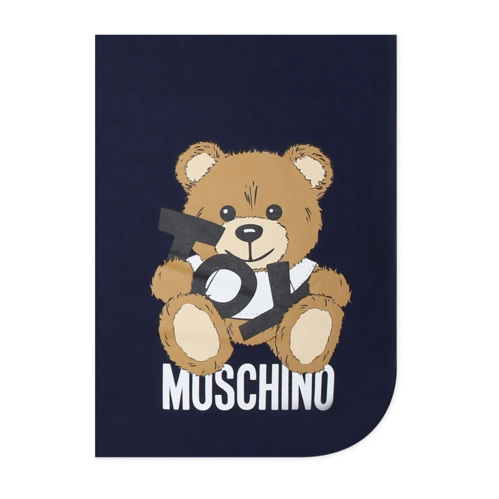 Moschino Blauwe Kinderen Homeware Collectie Blue Heren