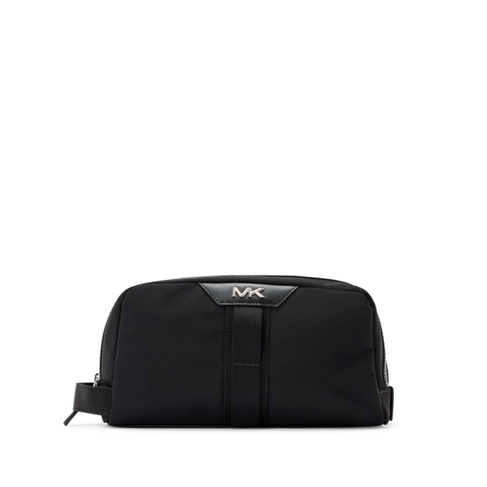 Michael Kors Zwarte nylon polsband tas Black Heren