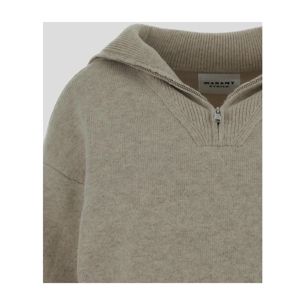 Isabel Marant Étoile Wollen Gebreide Trui Gray Dames