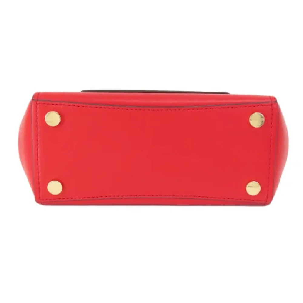 Michael Kors Pre-owned Leather handbags Red Dames