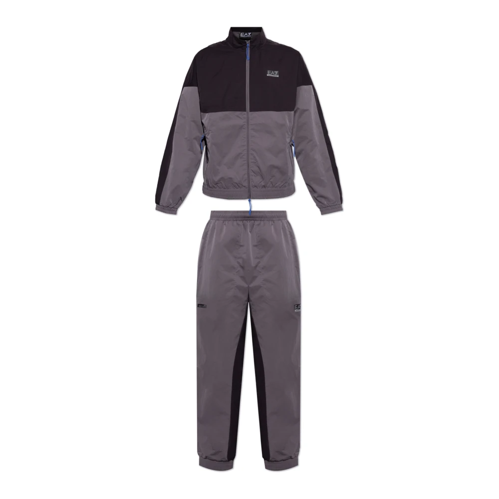 Emporio Armani EA7 Set: jas en broek Gray Heren