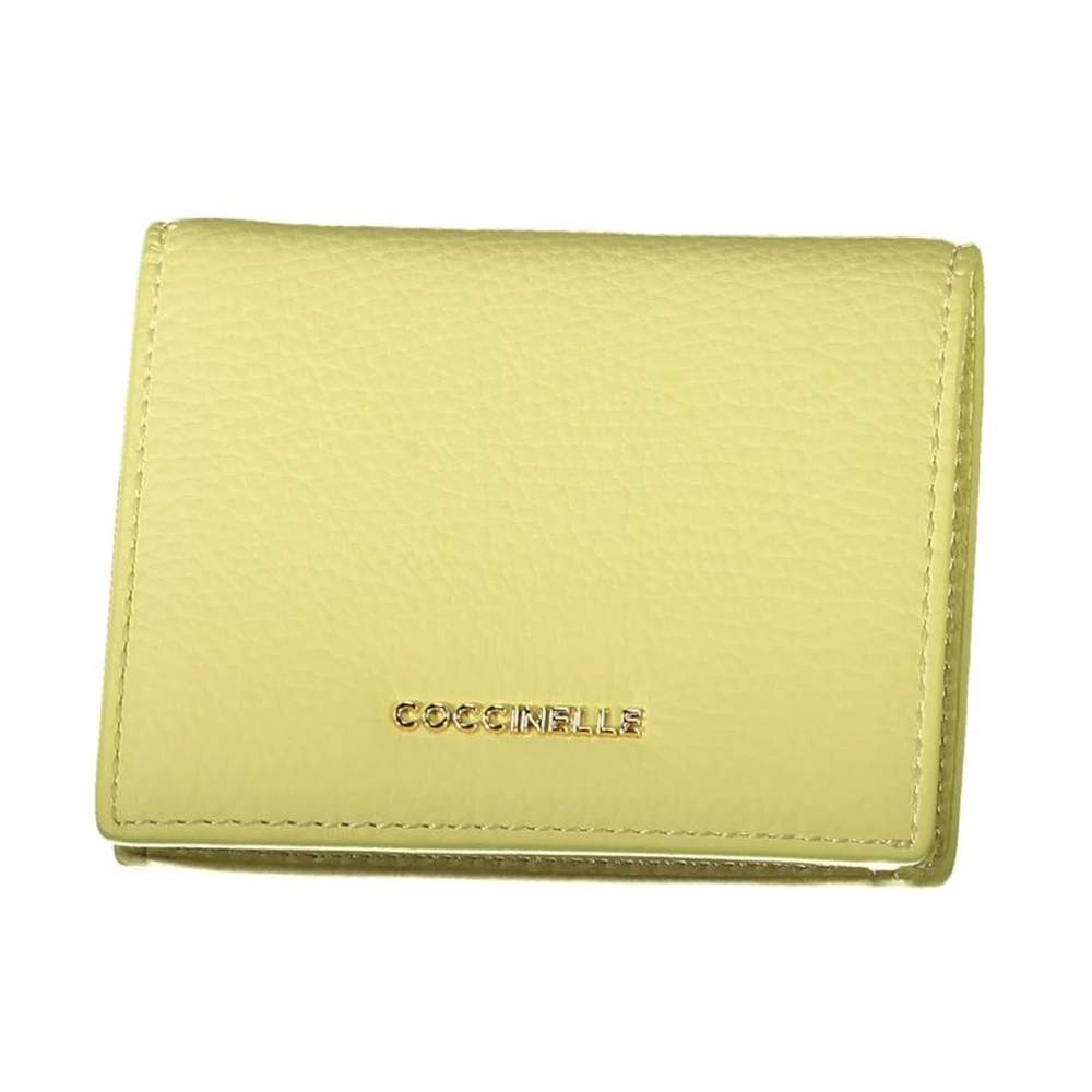 Coccinelle Women's Yellow Wallets & Cardholders, One Size, Leather Wallet