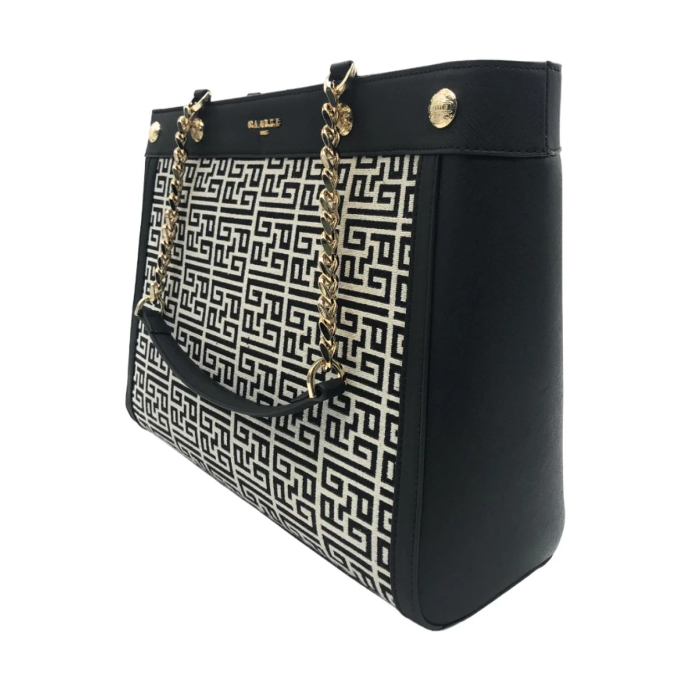 Gaëlle Paris Stijlvolle Borsa Handtas Beige Dames