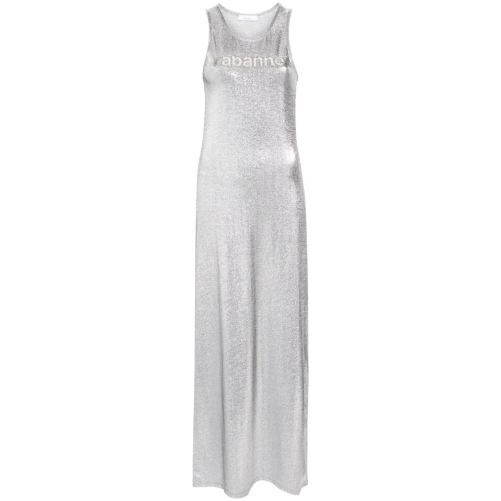 Paco Rabanne Zilveren jurken voor vrouwen Gray Dames