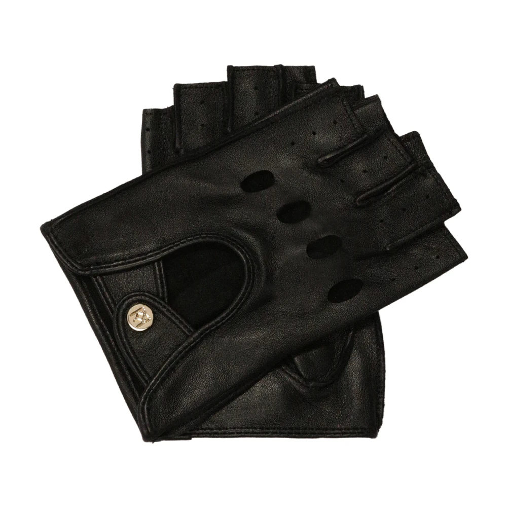 Kazar Vingerloze autohandschoenen kussen Black Dames