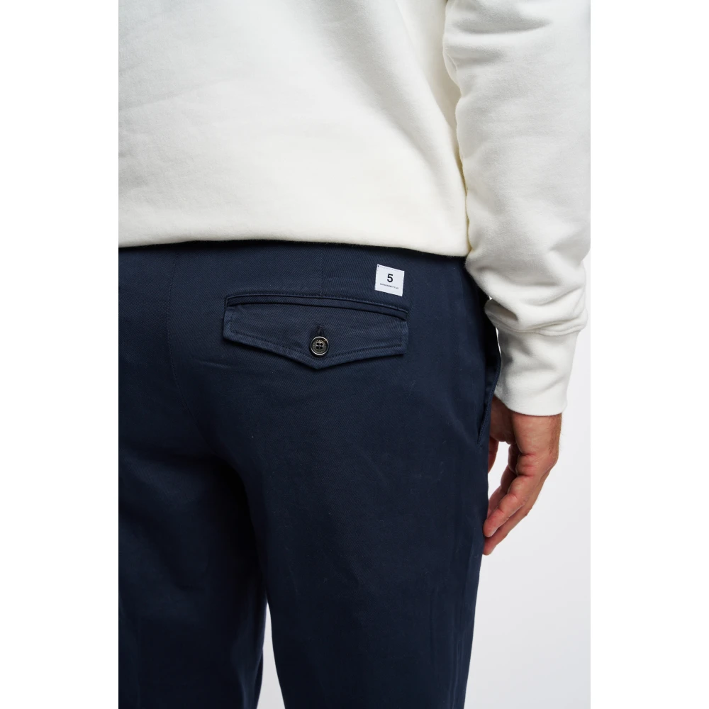Department Five Blauwe Chino Broek Blue Heren