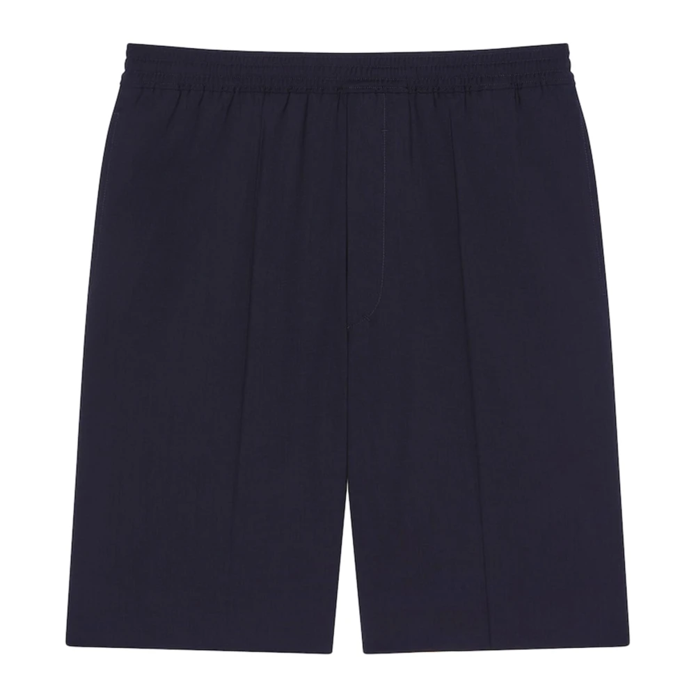 Givenchy Blauwe Shorts met 4G Embleem Blue Heren