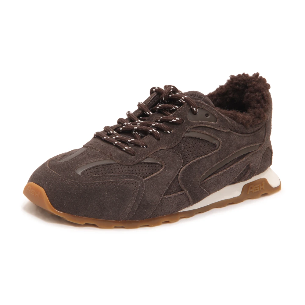 ASH Kasar Fur Sneaker Dames Schoenen Bruin