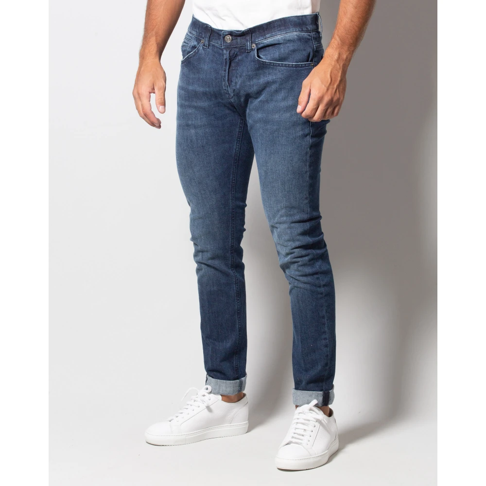 Dondup Trousers Blue Heren