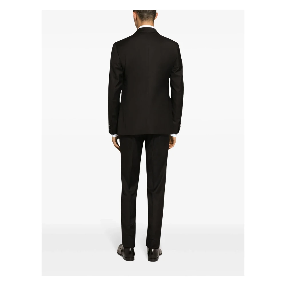 Dolce & Gabbana Zwarte Jurk Black Heren