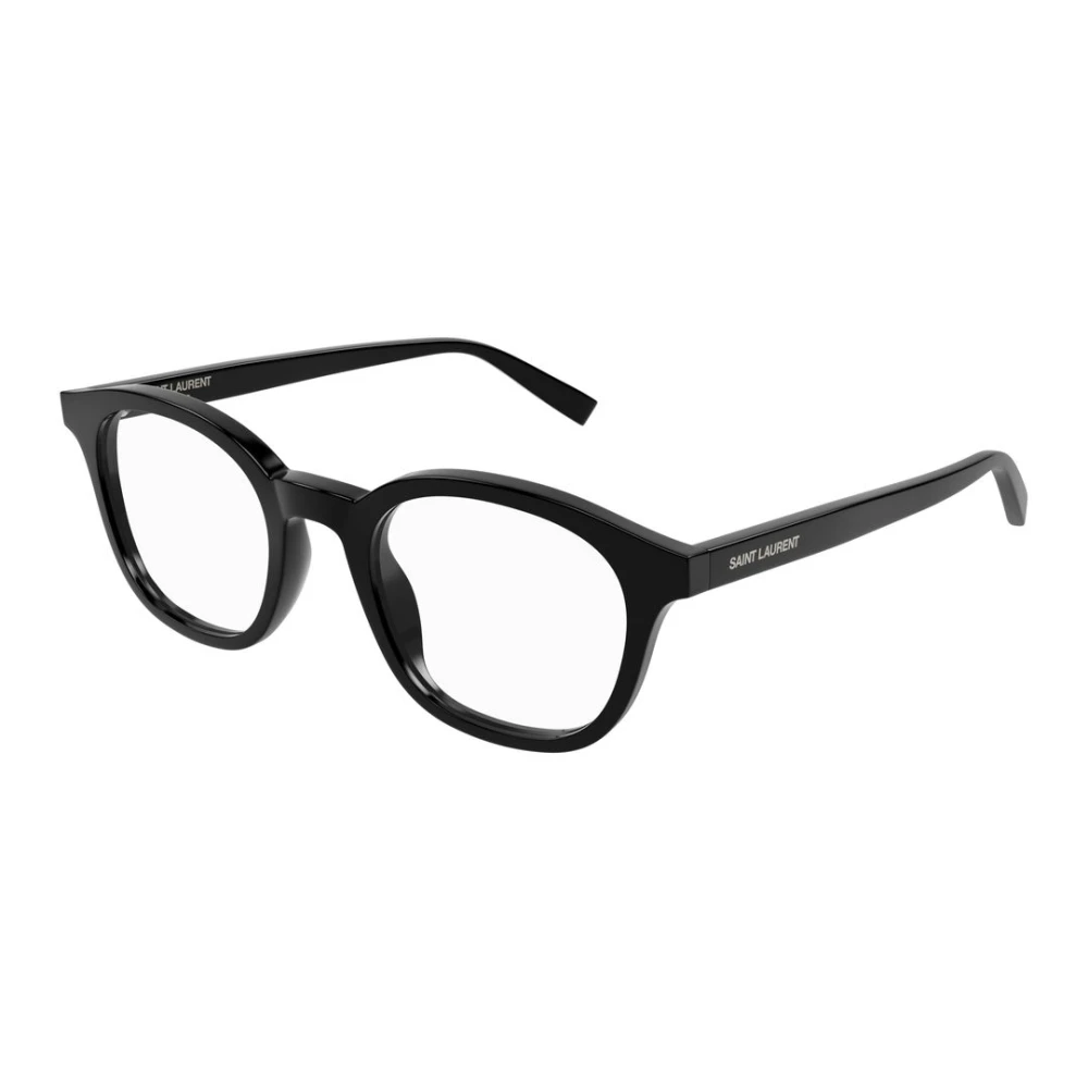 Saint Laurent Unisex Black Glasses, 49 Mm, Chic Leather Shoulder Bag