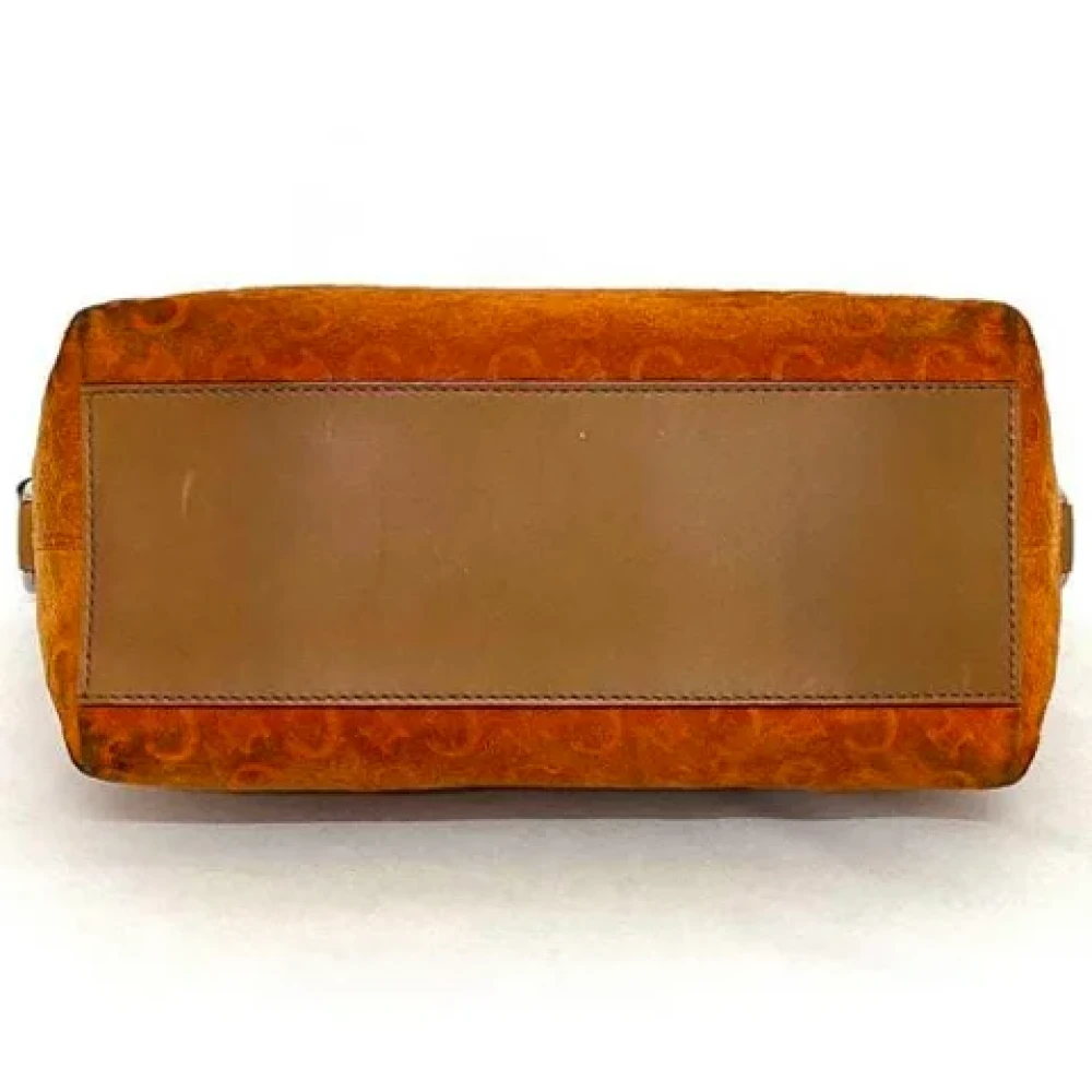 Celine Vintage Pre-owned Leather celine-bags Orange Dames