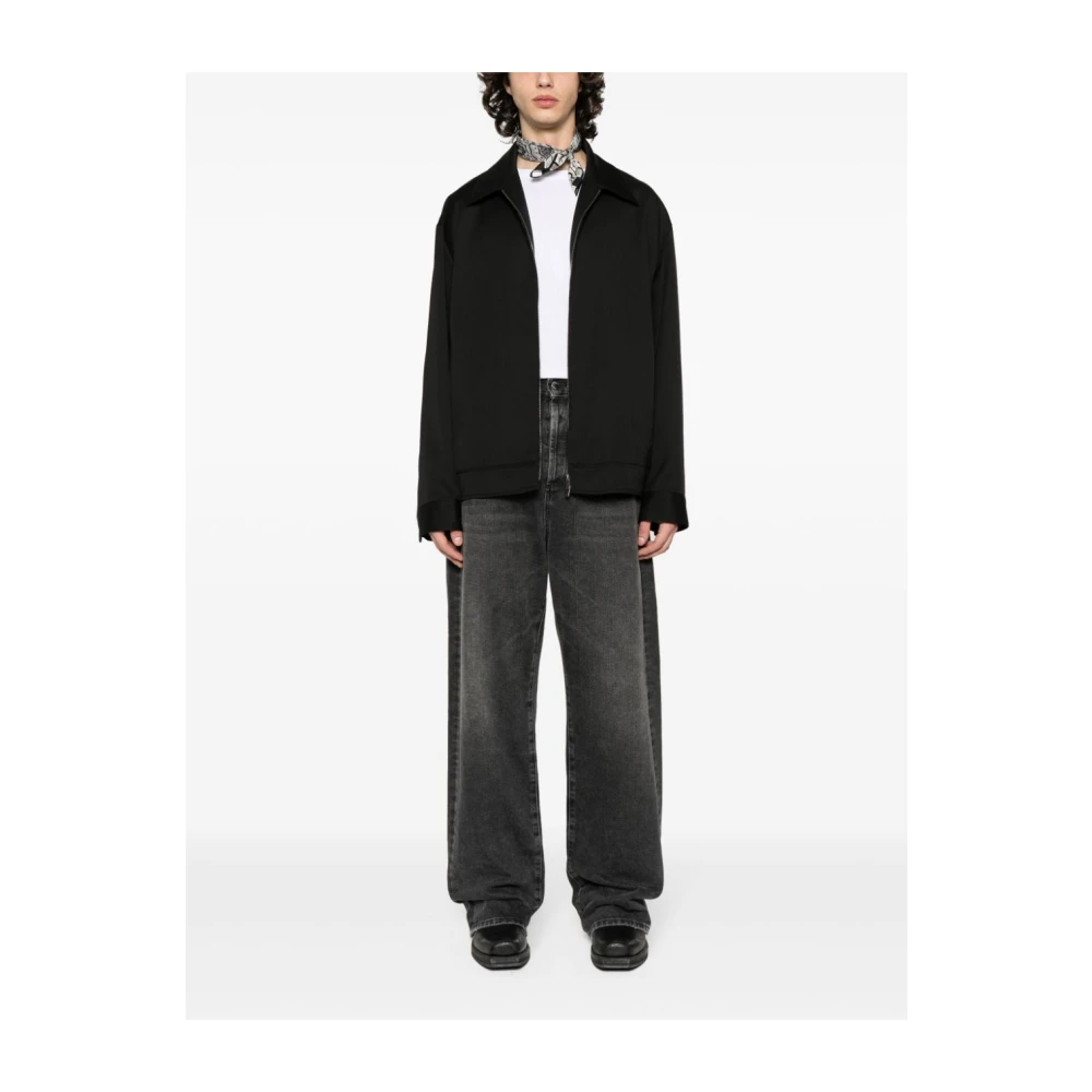 Golden Goose Zwarte Jassen voor een Stijlvolle Look Black Heren