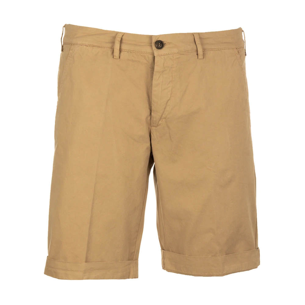 40Weft Chino Bermuda Shorts voor Mannen Brown Heren