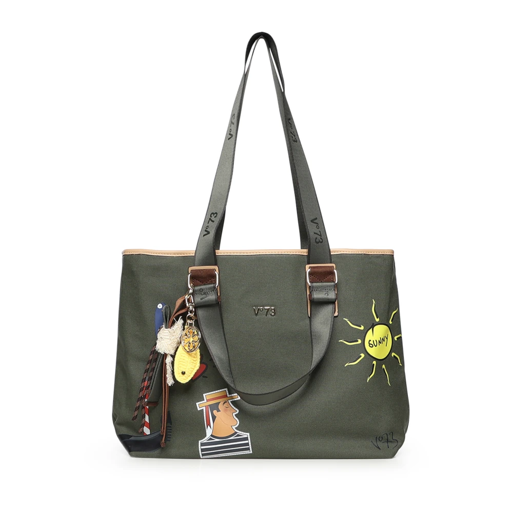 V73 Green Shoulder Bags, Female, One Size, Shoulder Bag