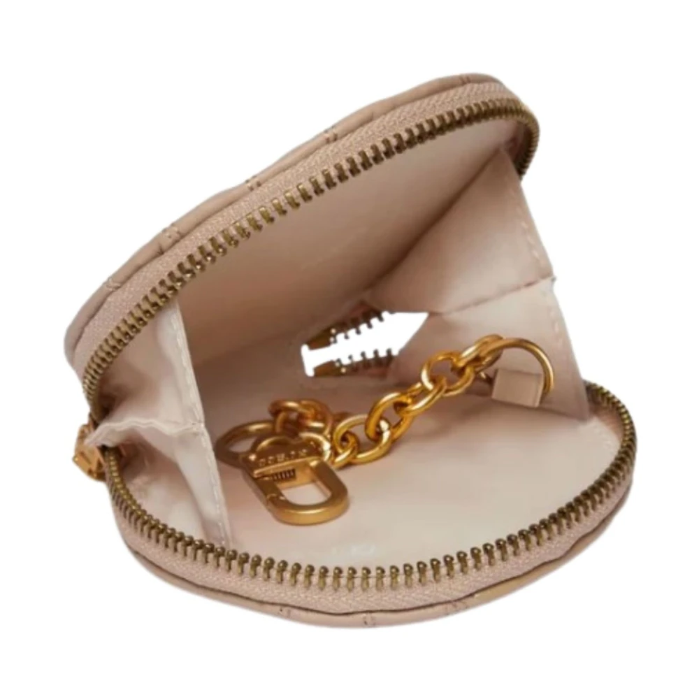 Guess Sleutelhouder Certosa Saffiano Vrouwen Beige Dames