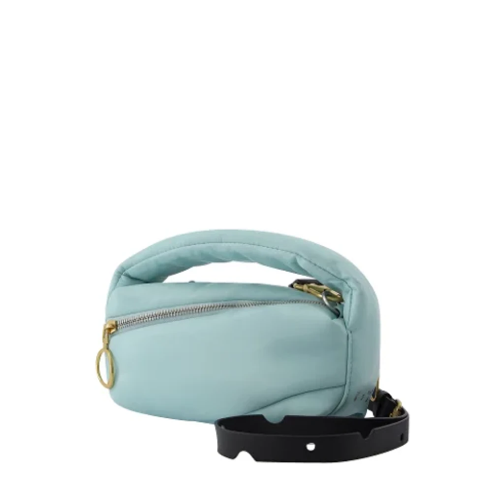 Off White Leather handbags Blue Dames