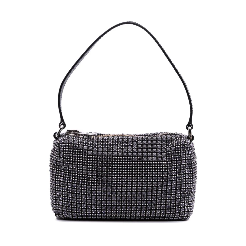 Alexander Wang Pre-Owned Women's Black Pre-Owned Rhinestone Embellished Bag