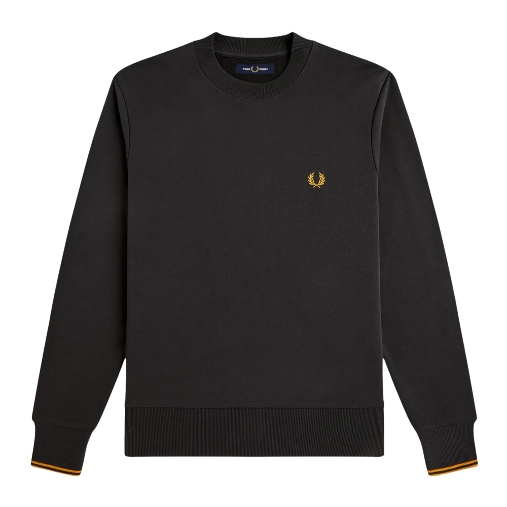 Fred Perry - Crew Neck Anchor Grey/Golden - Sweater - Grau - XL - 100% Baumwolle - Bild 5