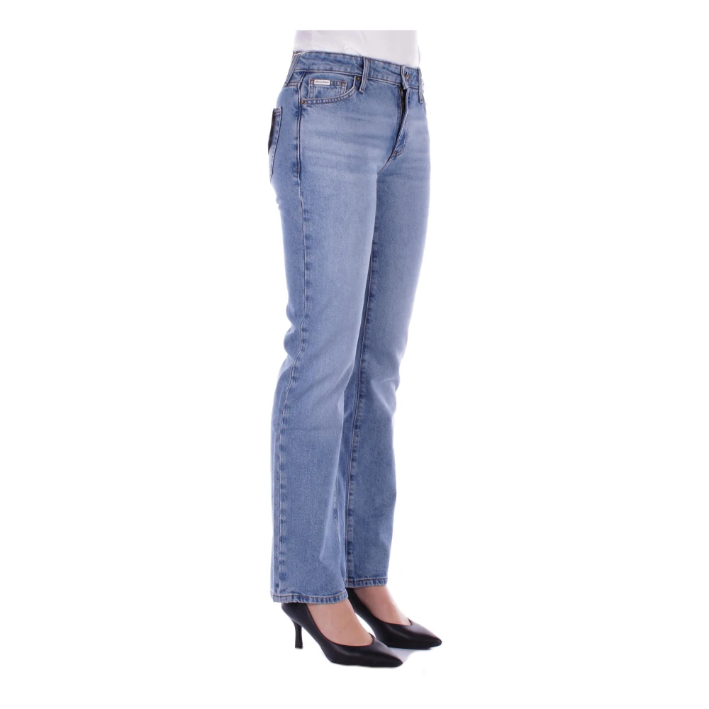 Guess Ritssluiting Skinny Jeans Blue Dames