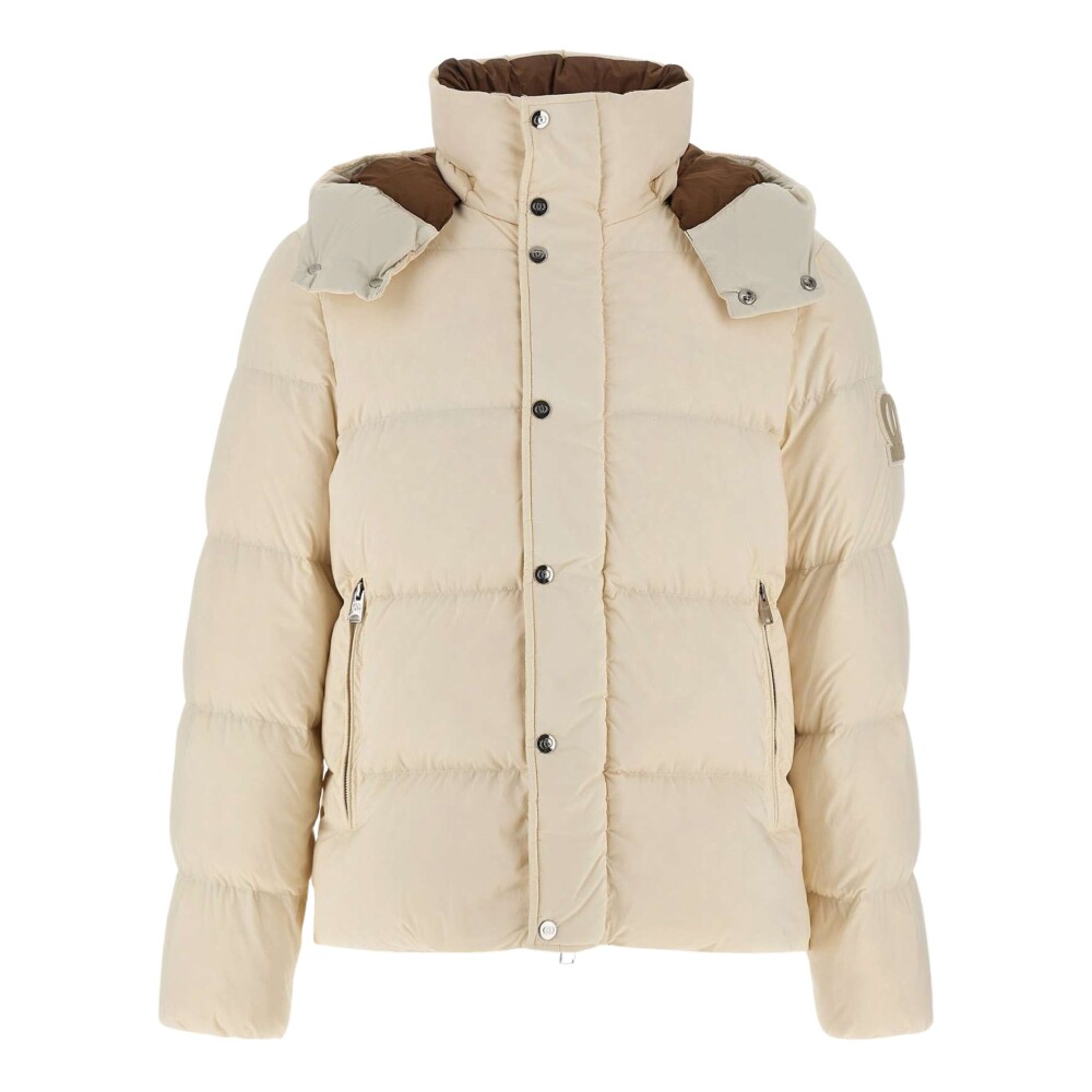 Mens cream puffer jacket hotsell