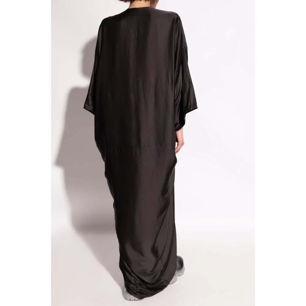 Rick Owens Tommyknite Jurk Black Dames