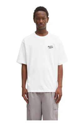 Handwriting Embroidery Oversize Tee