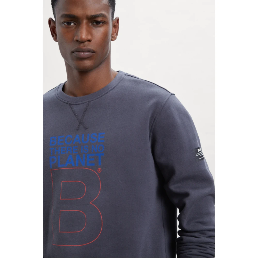 Ecoalf Kaviaar Sweatshirt Blue Heren