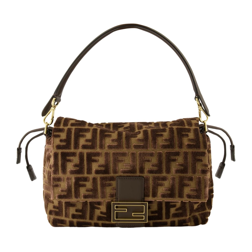 Fendi Women's Brown Mamma Baguette Medium