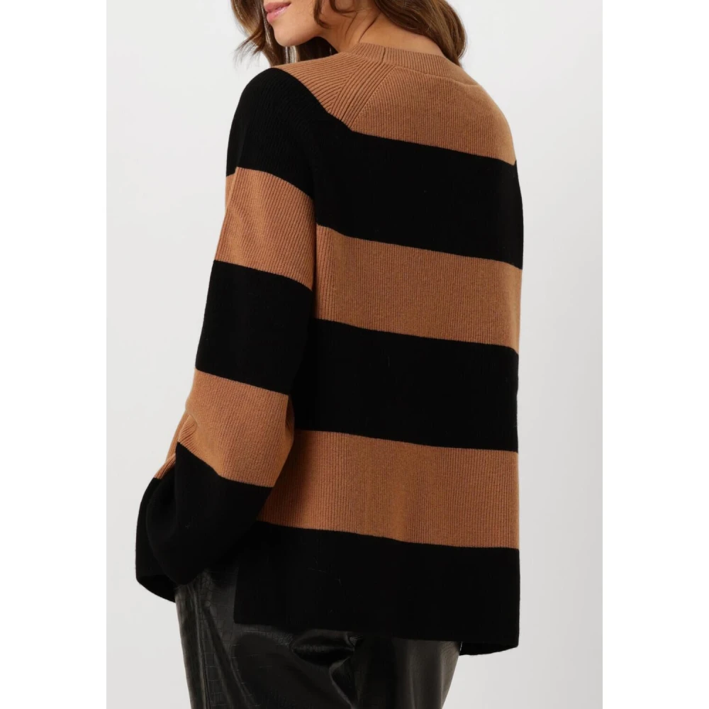 Vanessa Bruno Zwarte Dania Trui Multicolor Dames
