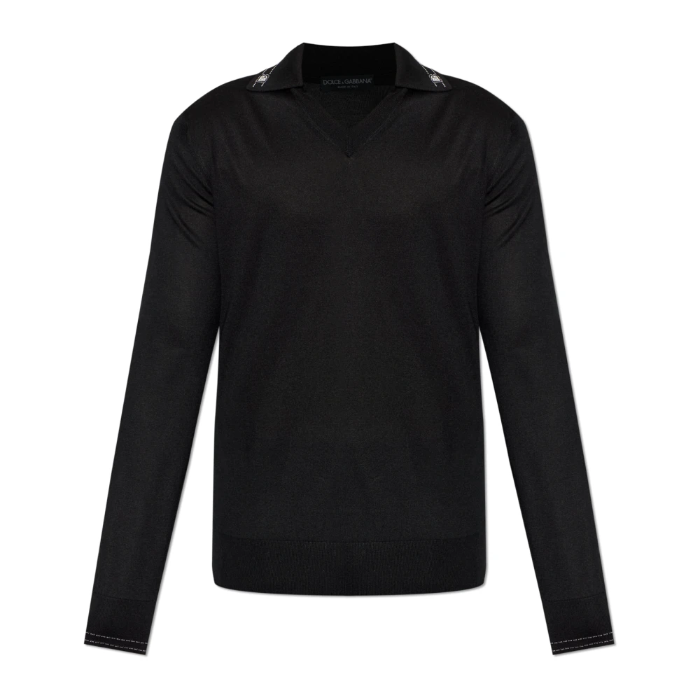 Dolce & Gabbana Uomo Nero - Polo Camicie - Tops - Xl