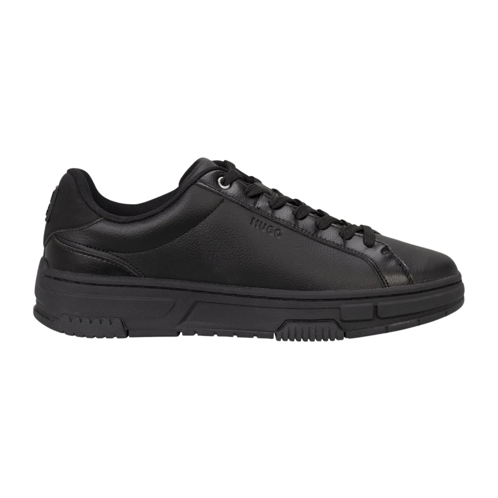 Hugo Zwarte Sneakers Yarrow Tenn Mannen