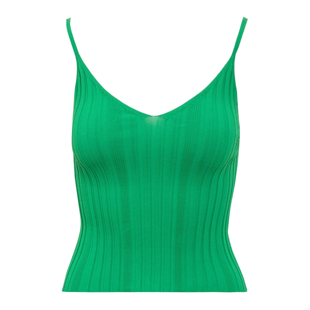 BA&SH Stijlvolle Top voor Modieuze Look Green Dames