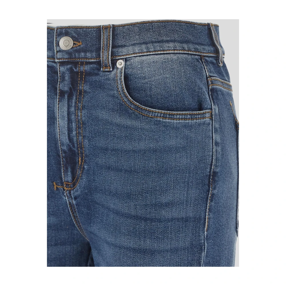 alexander mcqueen Retro Flared Jeans Blue Dames