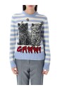 pull-a-rayures-avec-imprime-chat