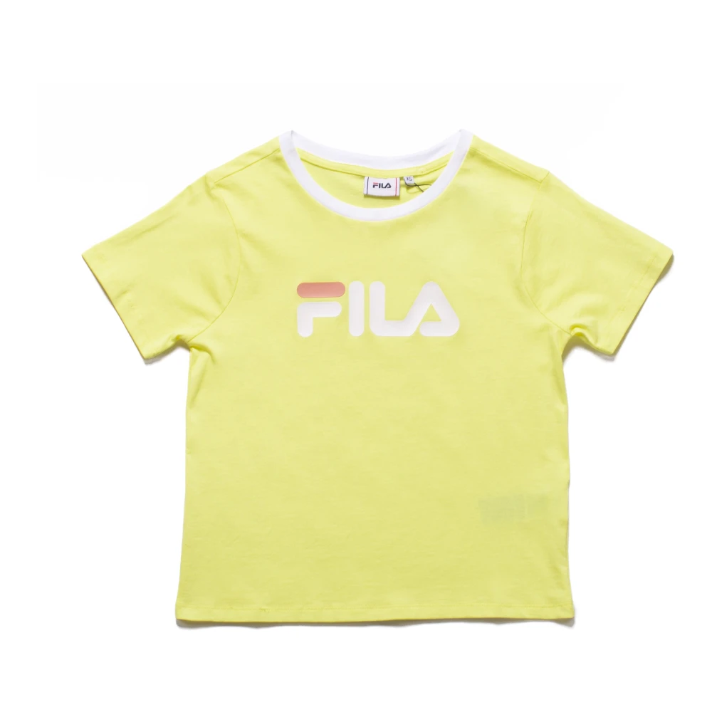 Fila T-Shirts Yellow Dames