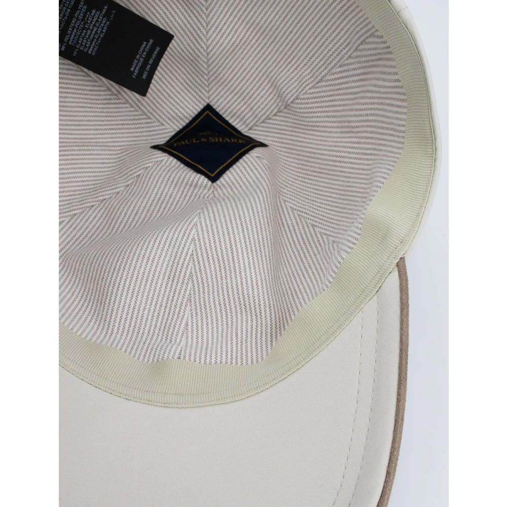 PAUL & SHARK Hoed van materialen met metalen logo Beige Heren